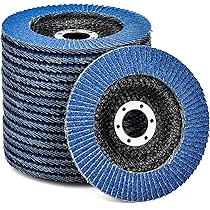 10 Dischi Abrasivi A Lamelle 125 Mm - Grana P60 Per Legno, Metallo E Acciaio INOX - Foto 7