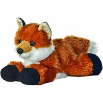 Peluche volpe seduta 21 cm ECO-FRIENDLY - Peluche ECOLOGICI