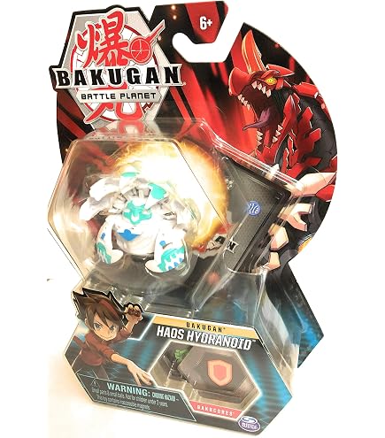 Bakugan Pyrus Zentaur – Figura Collezionabile Trasformabile 5 Cm + 2 Baku Nuclei