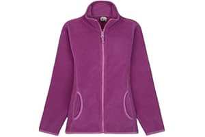 CityComfort Forro Polar Niña Chaqueta Sudadera Fleece Jacket con Cremallera