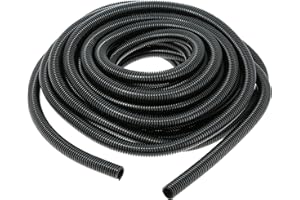 Masterpart Flexible Crushproof Fish Pond Flexi Pipe 20 Metre x 1" (25mm) Garden & Marine Pipe