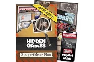 Hidden Games Scena del crimine - Ein perfekter Plan - Tedesco - Gioco realistico di crimine, emozionante gioco di detective, Escape Room
