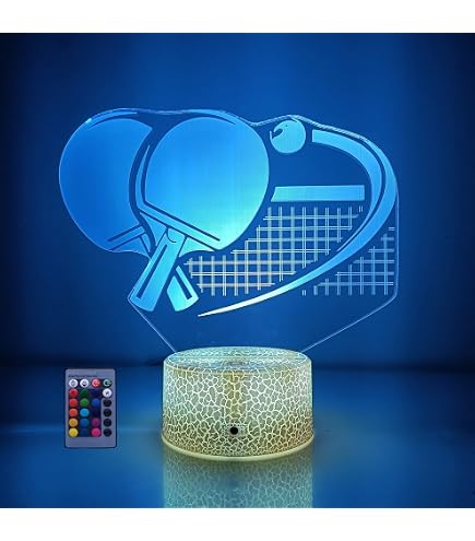 SLD - Lampada 3d Lampada Di Illusione Ottica Luce Notturna A Led, 7 Colori Touch Lampada Da Letto Camera Da Letto Tavolo Art Deco Bambino 8304662874538