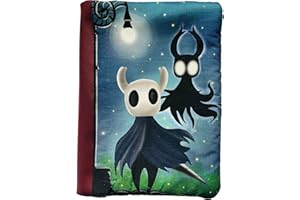 ACARICIANDO PAPEL CON HISTORIAS Funda artesanal mediana de solapa para libros de HOLLOW KNIGHT + marcapáginas de regalo, funda de algodón ecológico, acolchada, disney. Regalo ideal para adolescentes