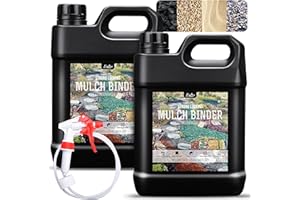 Limino Mulch-Kleber-Kies-Kleber mit zum Verkleben von Steinen, Rinde und Kies auf Bordern, Terrassen und Gartenwegen 1 Gallon
