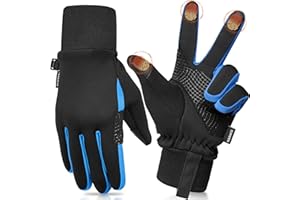 Sukeen Anti-Slip Thermal Gloves Kids Winter Cycling Gloves Kids, Softshell Gloves Children Gloves Warm Winter Gloves Waterproof Windproof Running Gloves Touch Screen Gloves for Girls Boys 4-12 Years