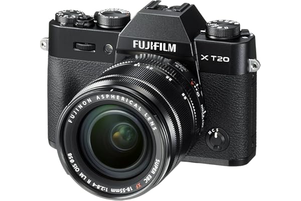 Fujifilm 16542816 Appareil Photo X-T20 avec Objectif XF 18-55 mm 24,3 Mpix Noir/Argent