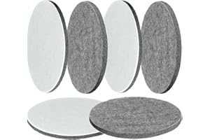 LongZYU Polierfilz 150mm Polierscheibe für Bosch Exzenterschleifer Polierpad Filz Glas Auto Polierpads Klett Filz Pad Polieren Polierkissen für Holz Marmor Metall