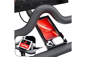 Crostice Phone Holder Compatible with Peloton Bike & Bike Plus Accessories, Original Design Phone Tray, Holder for iPhone, Cell Phone Holder Mount, Fit for Most Phone, Baby Monitor