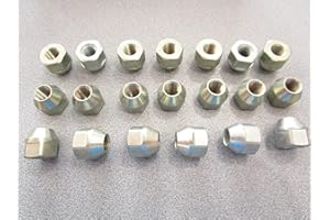 TOPBEST Kit 20 Bulloni Ruota Compatibili Con NISSAN MURANO X-TRAIL NAVARA PICK UP QASHQAI Fissaggio Ruote Gomme Cerchi In Lega Farad MADE IN ITALY