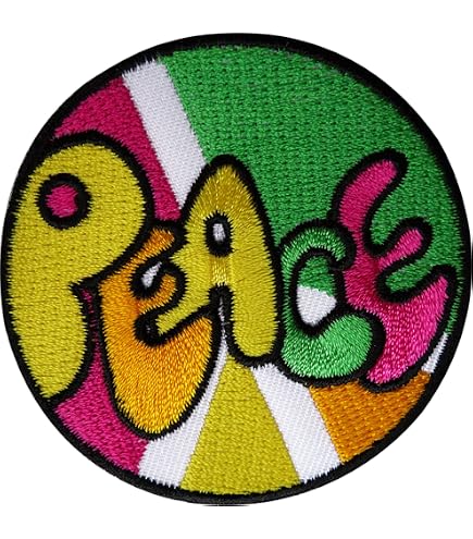 coudre badge/Iron on Patch brodé Amour pour hippie Pantalon hippie Robe Jeans coudre badge/Iron on Patch brodé Amour pour hippie Pantalon hippie Robe Jeans