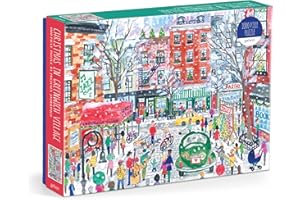 GALISON Michael Storrings Christmas in Greenwich Village 1000 Piece Puzzle