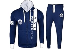 GUBA® Boys Tracksuit Bottoms, HNL Fleece Design Hoodie and Joggers for Girls, Sportswear, Sweatshirt Pants Boys' Tracksuits Trousers, Kids Tracksuit Full Set for Peripatetic, Jogging Bottoms 2-13 Year