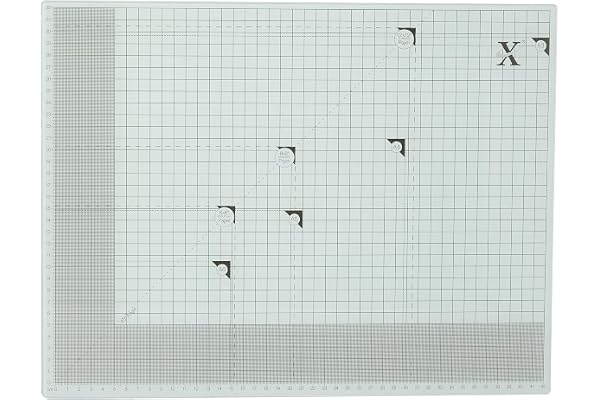 Docrafts XCU 268433 Tapis de Découpe en Verre Trempé A3