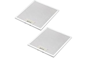 Supremery filtros de grasa metálicos para campana extractora de 305 x 267 mm AEG Electrolux 405525042-9 4055250429 Elica GRI0009219A KIT0010805 93952919 Whirlpool Bauknecht 480122216161616 8C00 314158