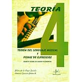 Teor&iacute;a del lenguaje musical y fichas ejercicios - 4&ordm;curso de grado elemental
