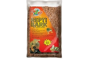 Zoo Med Repti Bark - Decorativo per terrario, Corteccia naturale di abete a pezzatura piccola, riutilizzabile, 8,8 L