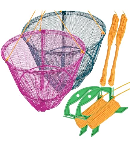 Lot 6 Sacs Appâts Crabe ZENFUN - Filet Piège Crevettes Et Crustacés 33x20.5cm