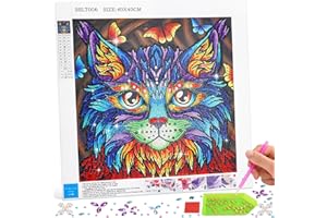 DIKENCE Horse Gifts for Girls Diamond Painting Kits with Diamond Draw Special Tools Craft Gifts Teens Boys DIY Art and Craft Sets for Kid Child Adults Presents