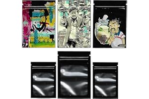 DESIGN PARADISE 100 Cali Packs 3.5G Bag | Pouch - Small Resealable Smell Proof Mylar Bag | Baggies Bags Storage Food