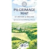 Philip’s Pilgrimage Map of Britain and Ireland: Spiritual Journeys and Walking in Nature (Philip's Sheet Maps)