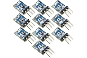 A-DIGISHUO 10PCS 3Pin AMS1117 3.3 Power Module 3.3V Power Module LDO 800mA