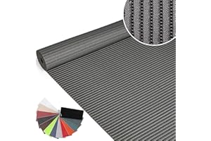 ANRO Mata łazienkowa z miękkiej pianki, antypoślizgowy dywanik łazienkowy, wzór uniwersalny, szary, 240 x 130 cm