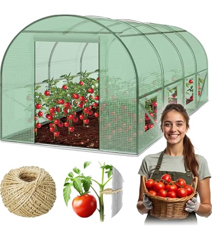 Film De Rechange Pour Tunnel De Jardin PLONOS - Serre Polyéthylène UV 140g/m² 2x3,5m