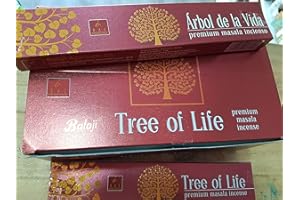 Qaromas Balaji Agarbathi Árbol de la Vida - Tree of Life 12x15g