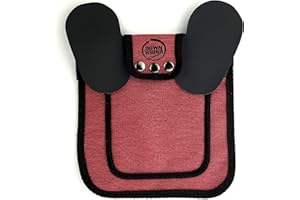 DOWN UNDER OUTDOORS Premium Chicken Saddle with Adjustable Straps to Suit Small, Medium and Large Hens, Poultry Saver, Protector, Apron, Supplies, Care Accessories, Products and Equipment (Burgundy)