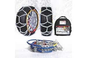 Bottari 68001 "Master" Cadenas de nieve 16 mm, Talla 210, Adecuado para 4x4, Jeep, SUVs, microbús, furgonetas, Fáciles y rápidos de instalar, TÜV Süd y GS ÖNORM V5117