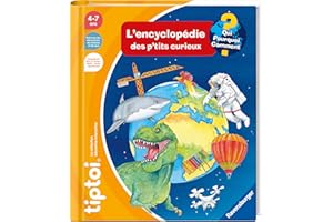 Ravensburger - tiptoi® - Livre interactif - L'encyclopédie des p'tits curieux - Jeu éducatif électronique, sans écran - A partir de 4 ans - version française - 13099017