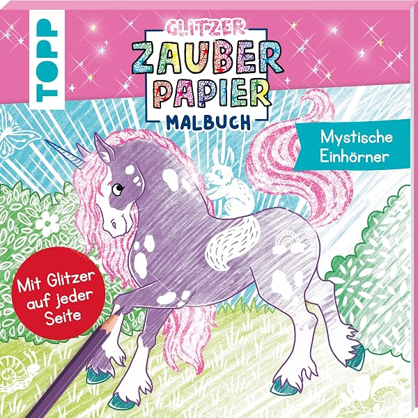Malbuch Einhörner Für Kinder Ab 4 Jahren – 50 Magische Motive Zum Ausmalen, Fördert Kreativität & Feinmotorik, Inkl. Download-Möglichkeit
