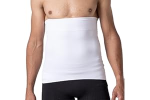 SLIMCELL GAMBETTI SLIMCELL Gaine Ventre Plat, Gaine Amincissante pour Homme - sous Vetement Homme Galbant Et Massant. Gaine Ventre Plat Homme avec Élastique, Ventre Plat - Made in Italy
