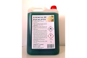T.DRYER FRESH LUXURY - | Essence d'eucalyptus pour sauna à vapeur 5 litres |- Concentré liquide naturel, extrait professionnel et durable - Aromatiseur écologique pour environnements relaxants, bien-être et