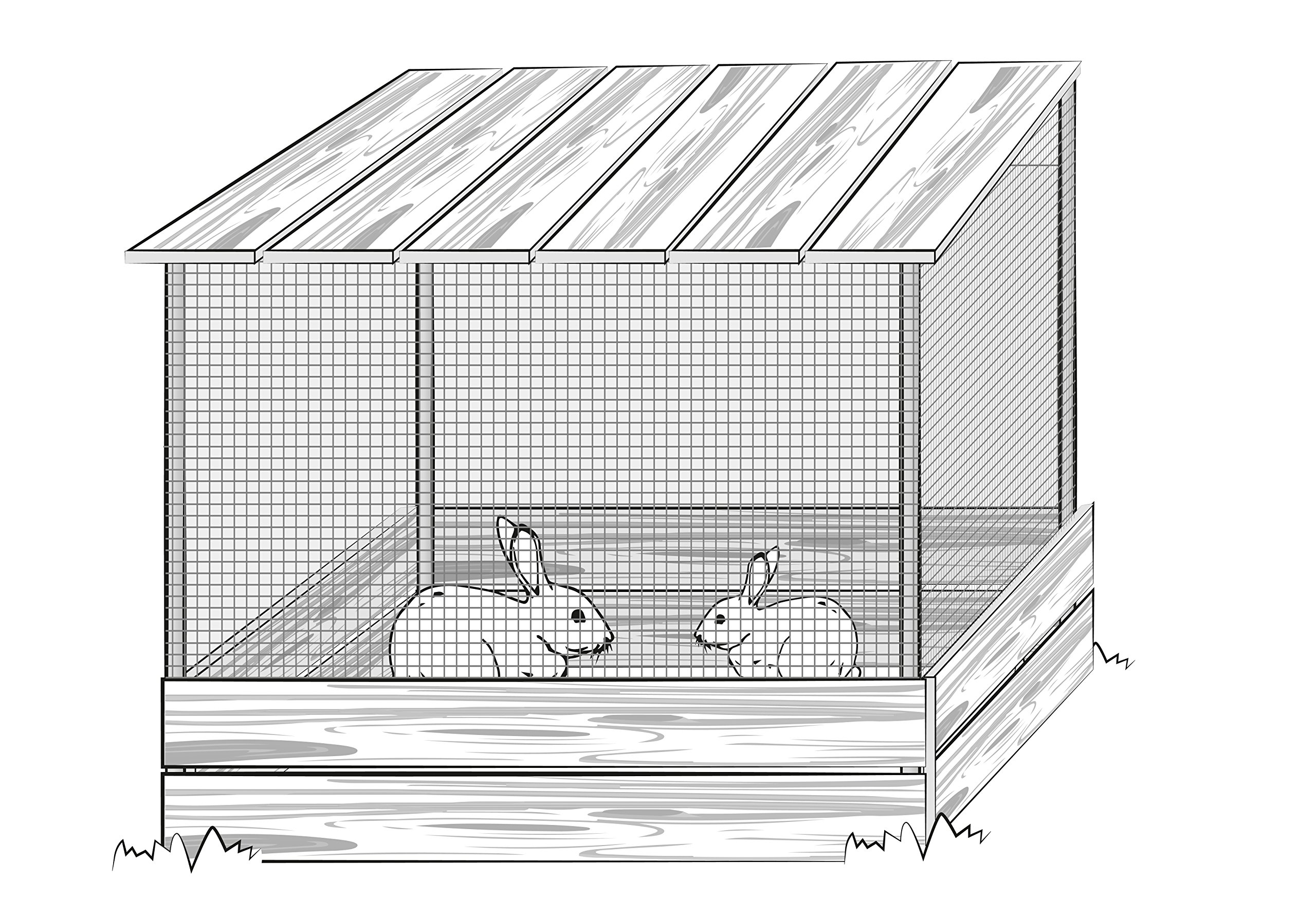 tenax 74030400 Quadramet 10 Rete Metallica in Filo di Ferro zincato ed elettrosaldato
