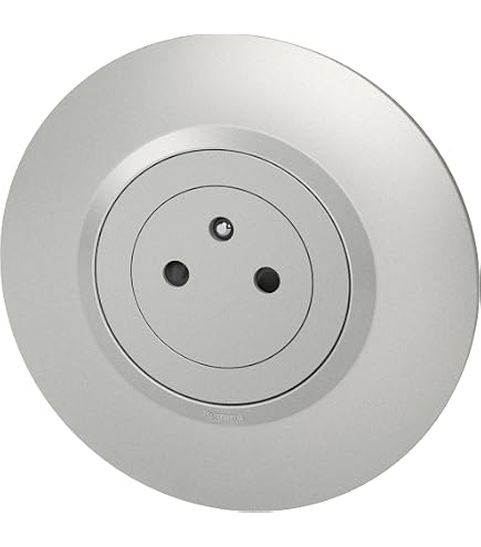 LEGRAND Doppelsteckdose 16 A Dooxie – Aufputz, Weiß, Mit Kindersicherung & Einziehbarem Boden, Inkl. Unterputzdose, Made In France