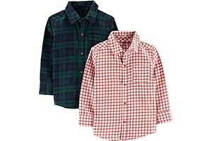 Simple Joys by Carter's Jungen Button-Down-Shirt (2er Pack)