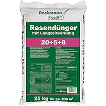 Premium Rasendünger 10kg Herbstdüngung 6+5+12 NPK - Für Gesunden Winterrasen