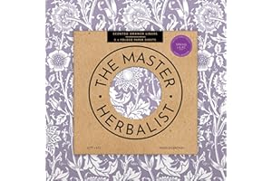 ‎THE MASTER HERBALIST The Master Herbalist Schubladeneinlagen mit Lila-Duft, William Morris-Design, 5 Blatt (gefaltet), enthält ätherische Öle, hergestellt in Großbritannien