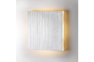 ‎LAMBADO lambado® Premium LED Wandeinbauleuchte für Schalterdose - Treppenbeleuchtung 230V in Alu Gebürstet für Innen - 1.5W ColorSwitch für Ambiente & Sicherheit im Dunkeln