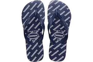 Havaianas - Top Logomania Essentials, Tongs Confortables, Durables et Légères, Détails des Logos sur la Semelle, Adultes Unisexe