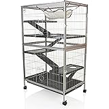 COZY PET Rodent Cage for Rat, Ferret, Chinchilla, Degu or other Small Pets, Large Rodent Cage RC02 (We do not ship to the Cha