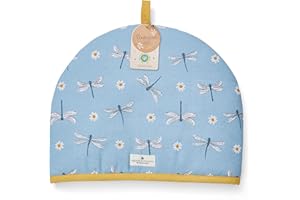 Cooksmart British Designed Tea Cosy | Teapot Warmer Suitable For Small, Medium or Large Teapots | Designed by British Designers in the UK - English Meadow