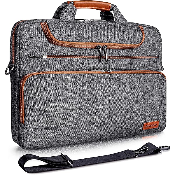 Sac Ordinateur Portable Ultra Fin 15,6" Motif Tracteur - Étanche, Avec Bandoulière | Pour PC 13, 14, 15,6", Homme Et Femme - 8