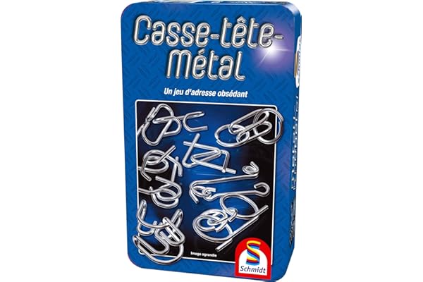 Schmidt - 88506 - Jeu de Société - Casse-Tête-Métal