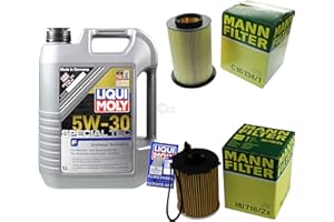 DIEDERICHS QR-PARTS 69363887 Filter Set Inspektionspaket 5 Liter Motoröl Special Tec F 5W-30 MANN-FILTER Luftfilter Ölfilter