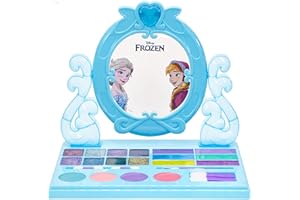 Disney Frozen Kinderschminke Set mit eingebautem Licht und Musik| Mädchen Schminkkoffer | Geburtstagsgeschenk für Kinder ab 3 Jahren von Townley Girl