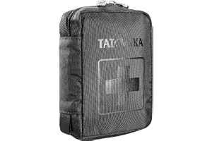 Tatonka First Aid XS – första hjälpen-väska (utan innehåll) med uppdelat huvudfack och bältesögla – för självfyllning – Mått: 10 x 7 x 4 cm