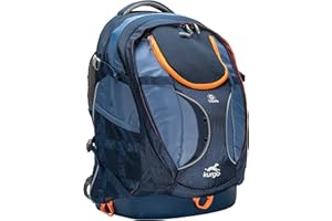 Kurgo G-Train Sac à dos de Transport pour Petits Chiens et Chats, Sac de Voyage et Randonnée avec fond étanche, bleu marine